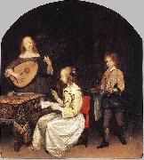 The Concert Gerard ter Borch the Younger